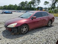 Salvage cars for sale at Byron, GA auction: 2006 Honda Accord EX
