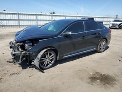 Salvage cars for sale from Copart Bakersfield, CA: 2017 Hyundai Sonata Sport