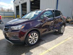 Buick Encore salvage cars for sale: 2018 Buick Encore Preferred