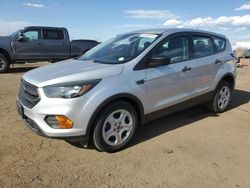 Salvage cars for sale at Brighton, CO auction: 2018 Ford Escape S