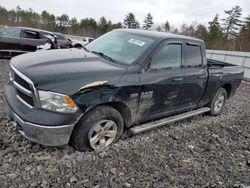 Salvage cars for sale at Windham, ME auction: 2017 Dodge RAM 1500 ST