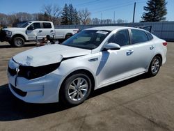 Salvage cars for sale from Copart Ham Lake, MN: 2018 KIA Optima LX
