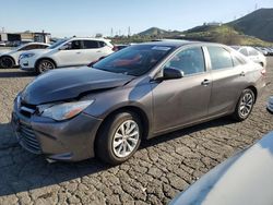 Salvage cars for sale at Colton, CA auction: 2017 Toyota Camry LE