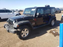 Jeep Wrangler Unlimited Sport salvage cars for sale: 2014 Jeep Wrangler Unlimited Sport