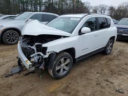 Jeep salvage cars for sale: 2016 Jeep Compass Latitude