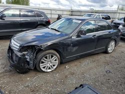 Salvage cars for sale from Copart Arlington, WA: 2008 Mercedes-Benz C300