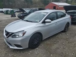 Salvage cars for sale from Copart Mendon, MA: 2016 Nissan Sentra S