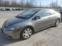 Salvage cars for sale at Leroy, NY auction: 2008 Honda Civic LX