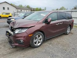 Salvage cars for sale from Copart York Haven, PA: 2019 Honda Odyssey EX