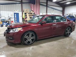 Salvage cars for sale from Copart West Mifflin, PA: 2017 Honda Accord Sport Special Edition