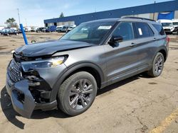 Salvage cars for sale at Woodhaven, MI auction: 2023 Ford Explorer XLT
