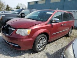 Salvage cars for sale at Dyer, IN auction: 2014 Chrysler Town & Country Touring L