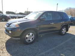 Salvage cars for sale at East Granby, CT auction: 2006 Acura MDX