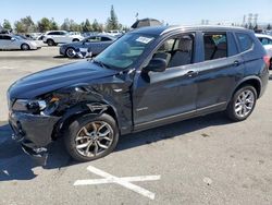 Salvage cars for sale from Copart Rancho Cucamonga, CA: 2013 BMW X3 XDRIVE35I