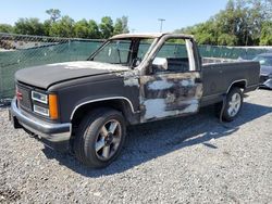 GMC Sierra salvage cars for sale: 1990 GMC Sierra K1500