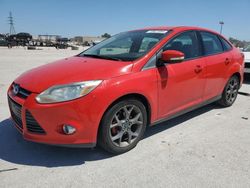 Salvage cars for sale at Houston, TX auction: 2013 Ford Focus SE