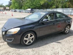 Salvage cars for sale at Knightdale, NC auction: 2012 Volvo S60 T5