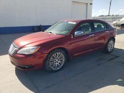 Salvage cars for sale from Copart Farr West, UT: 2011 Chrysler 200 Limited