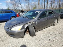 Salvage cars for sale at Candia, NH auction: 2006 Honda Accord EX