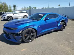 Salvage cars for sale at Portland, OR auction: 2016 Chevrolet Camaro SS