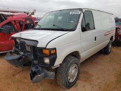 Salvage trucks for sale at Andrews, TX auction: 2011 Ford Econoline E250 Van