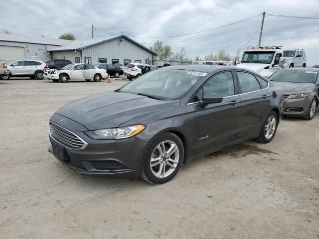 2018 Ford Fusion SE Hybrid