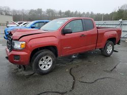 Salvage cars for sale at Exeter, RI auction: 2016 GMC Canyon
