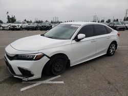 Salvage cars for sale from Copart Rancho Cucamonga, CA: 2022 Honda Civic LX