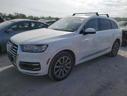 Salvage cars for sale at Cahokia Heights, IL auction: 2017 Audi Q7 Premium Plus