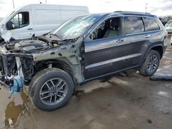 Salvage cars for sale at Woodhaven, MI auction: 2019 Jeep Grand Cherokee Limited
