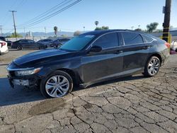Salvage cars for sale from Copart Colton, CA: 2019 Honda Accord LX