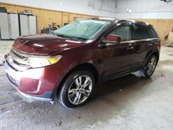 Salvage cars for sale at Kincheloe, MI auction: 2011 Ford Edge Limited