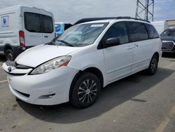 Salvage cars for sale at Hayward, CA auction: 2006 Toyota Sienna CE