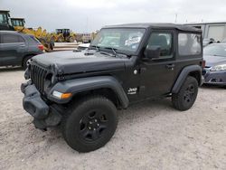 Jeep Wrangler Sport salvage cars for sale: 2020 Jeep Wrangler Sport