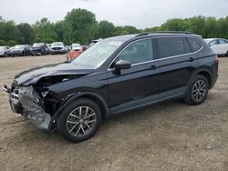 Volkswagen salvage cars for sale: 2019 Volkswagen Tiguan SE