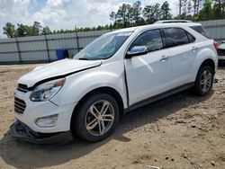 Salvage cars for sale at Harleyville, SC auction: 2016 Chevrolet Equinox LTZ
