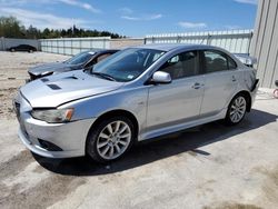 Mitsubishi Lancer salvage cars for sale: 2011 Mitsubishi Lancer Ralliart