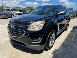 Salvage cars for sale at Opa Locka, FL auction: 2016 Chevrolet Equinox LS