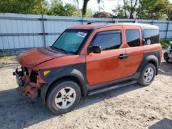 Salvage cars for sale at Hampton, VA auction: 2005 Honda Element EX