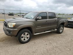 Salvage cars for sale from Copart Houston, TX: 2013 Toyota Tacoma Double Cab Prerunner