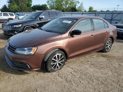 Volkswagen salvage cars for sale: 2016 Volkswagen Jetta SE