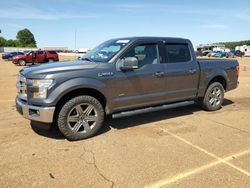 Salvage cars for sale from Copart Longview, TX: 2015 Ford F150 Supercrew