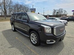 Salvage cars for sale at North Billerica, MA auction: 2015 GMC Yukon XL Denali