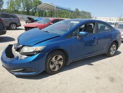 Honda salvage cars for sale: 2014 Honda Civic LX