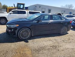 Salvage cars for sale from Copart Lyman, ME: 2017 Ford Fusion SE