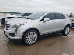 Salvage cars for sale at Grand Prairie, TX auction: 2018 Cadillac XT5 Premium Luxury