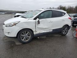 Salvage cars for sale from Copart Brookhaven, NY: 2015 Hyundai Tucson Limited
