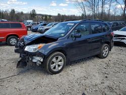 Salvage cars for sale at Candia, NH auction: 2015 Subaru Forester 2.5I Premium