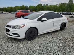 Vehiculos salvage en venta de Copart Mebane, NC: 2017 Chevrolet Cruze LS