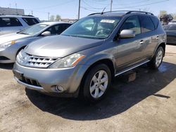 Salvage cars for sale at Chicago Heights, IL auction: 2006 Nissan Murano SL